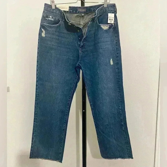 DL1961 New Emilie Straight High Rise Jeans Size 32 Designer - Picture 9 of 17